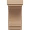 Ekena Millwork 7"W x 7"D x 14"H Wide Warren Rough Cedar Woodgrain TimberThane Corbel, Primed Tan CORUR07X07X14WARRCPR - alternate 5